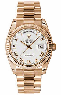 Rolex Day-Date 36 Luxury Rose Gold Watch 118235-0024