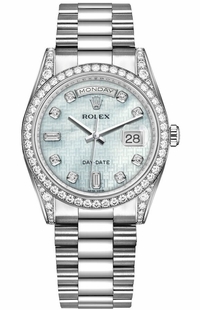 Rolex Day-Date 36 Luxury Solid Gold Watch 118389-0084