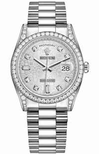 Rolex Day-Date 36 Luxury White Gold Watch 118389-0011