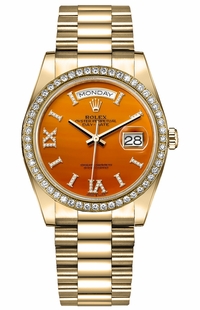 Rolex Day-Date 36 President Bracelet Unisex Watch 128348RBR-0049