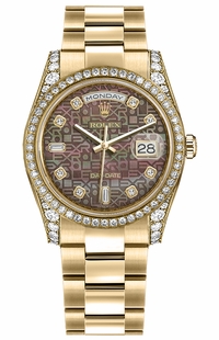 Rolex Day-Date 36 Solid 18K Gold Watch 118388-0193