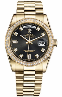 Rolex Day-Date 36 Solid Gold Watch 118348-0024