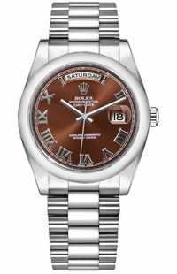 Rolex Day-Date 36 Solid White Gold Watch 118209