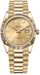 Rolex Day-Date 36 Champagne Diamond Dial Unisex Watch 128238-0132 - image 0