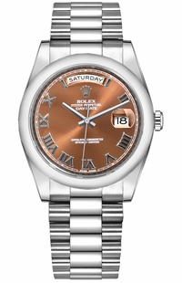 Rolex Day-Date 36 White Gold Watch 118209