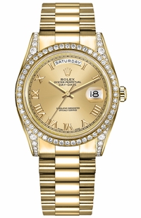 Rolex Day-Date 36 Yellow Gold Watch 118388-0036