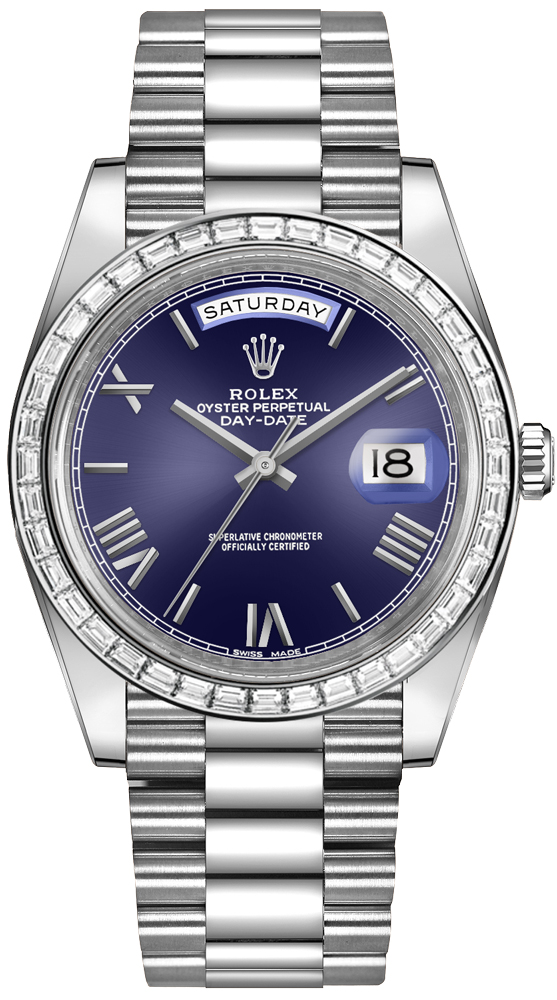 rolex day date 40 platinum price