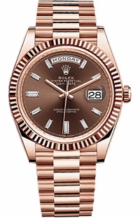 Rolex Day-Date 40 Rose Gold Men's Watch 228235-0003