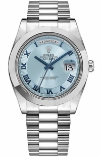 Rolex Day-Date 41 Luxury Men's Platinum Watch 218206-0043