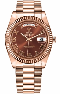 Rolex Day-Date 41 Men's Rose Gold Watch 218235-0035