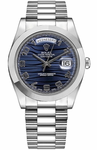 Rolex Day-Date 41 Platinum President Bracelet Men's Watch 218206