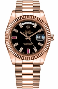 Rolex Day-Date 41 Solid 18K Rose Gold Men's Watch 218235