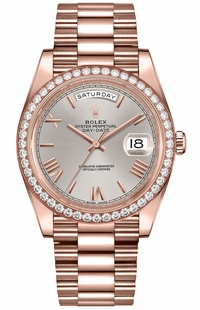 Rolex Day-Date Sundust Dial President Bracelet Men's Watch 228345RBR-0008