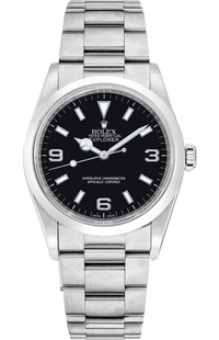 Rolex Explorer Black Dial 36mm Steel Unisex Watch 114270-0001