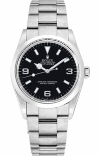 Rolex Explorer Black Dial 36mm Steel Unisex Watch 114270-0001