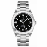 Rolex Explorer Black Dial 39mm Stainless Steel Men's Watch 214270-0001