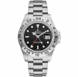 Rolex Explorer II GMT Stainless Steel Black Dial Men's Watch 16570