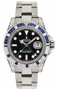 Rolex GMT-Master II Diamond Men's Watch 116759SA