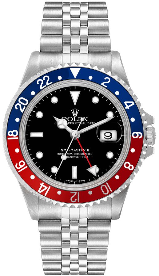 Buy Rolex GMT-Master II Pepsi Jubilee 16710 Authentic Watches
