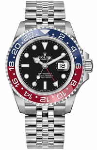 Rolex GMT-Master II Pepsi Luxury Men's Watch 126710BLRO-0001