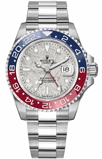 Rolex GMT Master II Pepsi Meteorite Dial Men's Watch 126719BLRO-0002