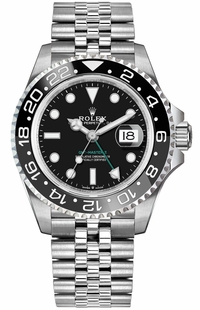 Rolex GMT-Master II Steel Jubilee Bracelet Men's Watch 126710GRNR-0003