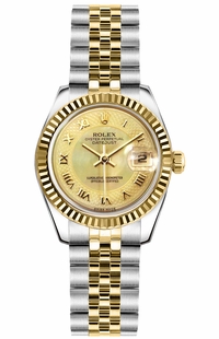 Rolex Lady-Datejust 26 Automatic Women's Jubilee Bracelet Watch 179173