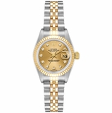 Rolex Lady-Datejust 26 Diamond Hour Markers Women's Watch 79173