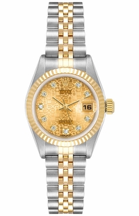 Rolex Lady-Datejust 26 Diamond Markers Women's Luxury Watch 79173