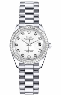 Rolex Lady-Datejust 26 Diamond Watch 179136