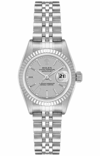 Rolex Lady-Datejust 26 Fluted Bezel Jubilee Bracelet Women's Watch 79174