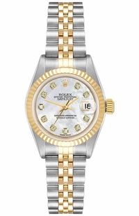 Rolex Lady-Datejust 26 Mother of Pearl Dial Two-tone Women's Watch 79173