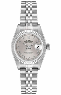 Rolex Lady-Datejust 26 Silver Dial Steel Women's Watch 79174