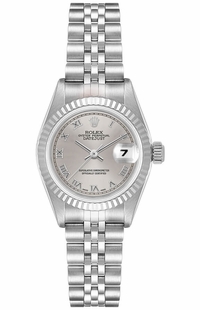 Rolex Lady-Datejust 26 Silver Dial Women's Watch 69174