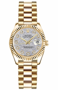 Rolex Lady-Datejust 26 Solid 18K Gold Watch 179178