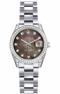 Rolex Lady-Datejust 26 Solid 18K Gold Women's Watch 179159