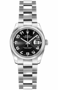Rolex Lady-Datejust 26 Stainless Steel Women's Watch 179160