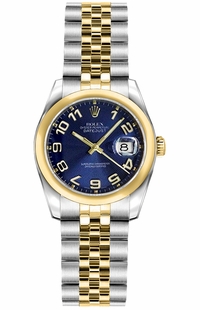 Rolex Lady-Datejust 26 Stainless Steel & Yellow Gold Women's Watch 179163