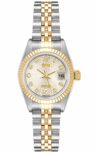 Rolex Lady-Datejust 26 Stainless Steel & Yellow Gold Women's Watch 69173