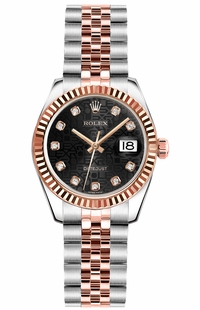 Rolex Lady-Datejust 26 Steel & Gold Women's Watch 179171