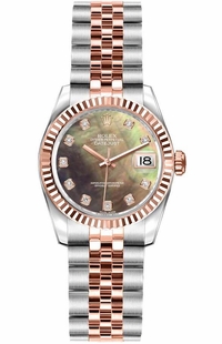 Rolex Lady-Datejust 26 Steel & Rose Gold Women's Watch 179171