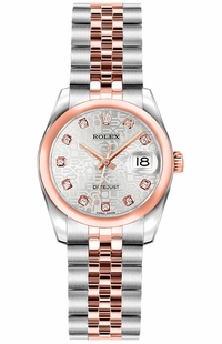 Rolex Lady-Datejust 26 Women's Gold & Steel Women's Watch 179161