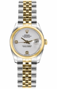 Rolex Lady-Datejust 26 Women's Gold & Steel Women's Watch 179163