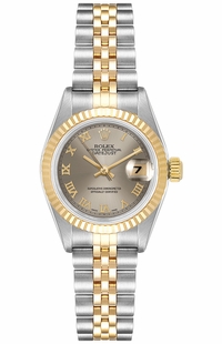 Rolex Lady-Datejust 26 Yellow Gold & Stainless Steel Women's Watch 69173