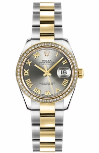 Rolex Lady-Datejust 26 Yellow Gold & Steel Watch 179383