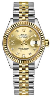 Rolex Lady-Datejust 28 Diamonds Luxury Women's Watch 279173-0021