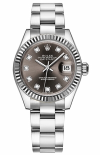 Rolex Lady-Datejust 28 Diamond Hour Markers Women's Watch 279174-0016
