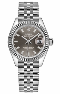 Rolex Lady-Datejust 28 Fluted Bezel Women's Watch 279174-0011