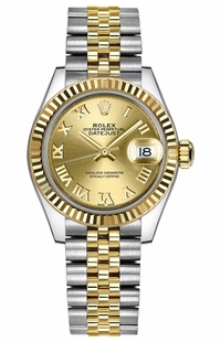Rolex Lady-Datejust 28 Gold & Steel Women's Watch 279173-0009