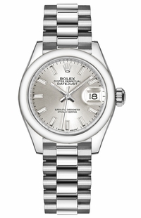 Rolex Lady-Datejust 28 Index Hour Markers Women's Watch 279166-0006